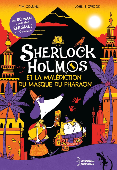 Kniha Sherlock Holmos et la malédiction du masque du pharaon Tim Collins