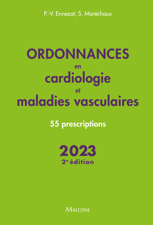 Könyv Ordonnances en cardiologie et maladies vasculaires 2023 - 2e édition Maréchaux
