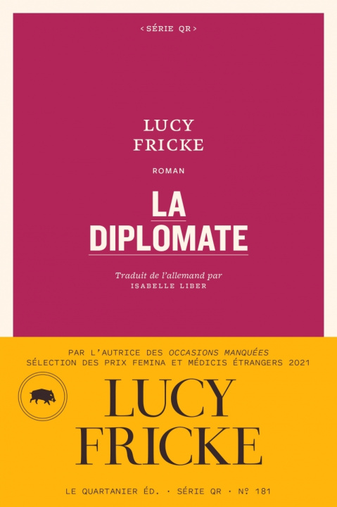 Kniha La diplomate Lucy FRICKE