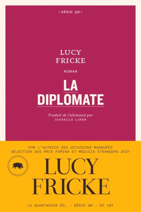 Knjiga La diplomate Lucy FRICKE