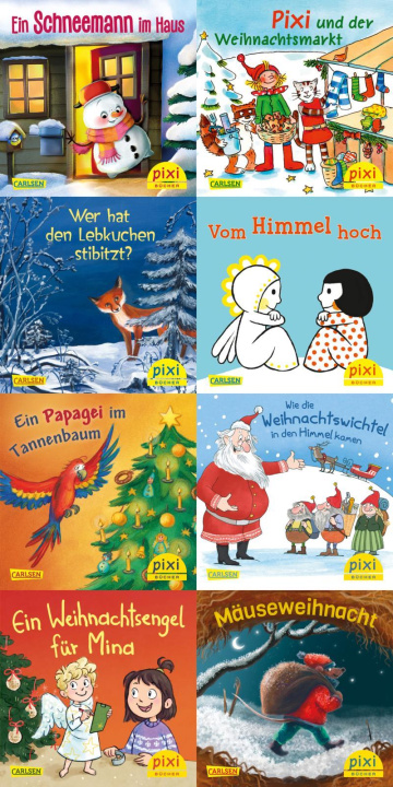 Kniha Pixi-Weihnachts-Box 38: Zauberhafte Weihnachten mit Pixi (8x8 Exemplare), 64 Teile diverse