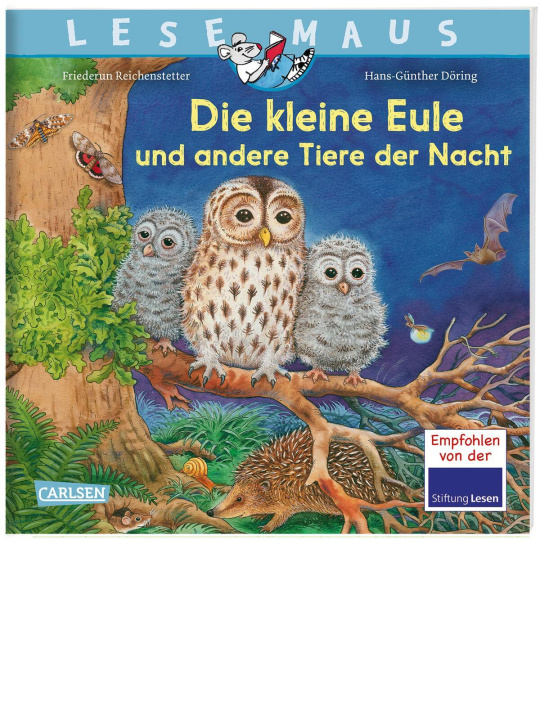 Książka LESEMAUS 174: Die kleine Eule und andere Tiere der Nacht Friederun Reichenstetter