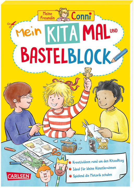 Kniha Conni Gelbe Reihe (Beschäftigungsbuch): Mein Kita-Mal- und Bastelblock Hanna Sörensen