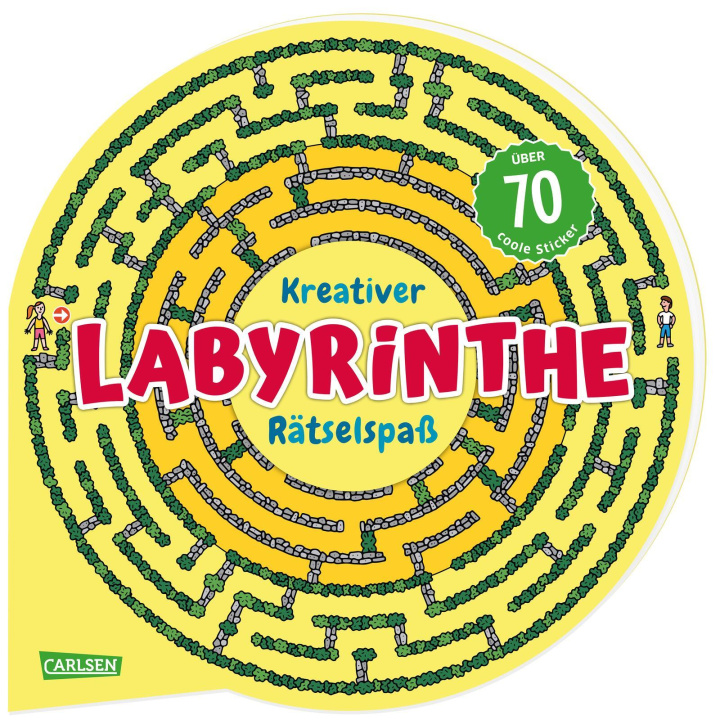 Kniha Kreativer Labyrinthe-Rätselspaß Anton Poitier