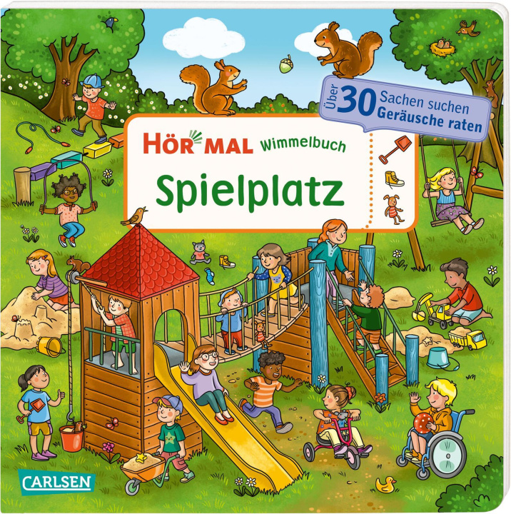 Könyv Hör mal (Soundbuch): Wimmelbuch: Spielplatz Isabelle Metzen