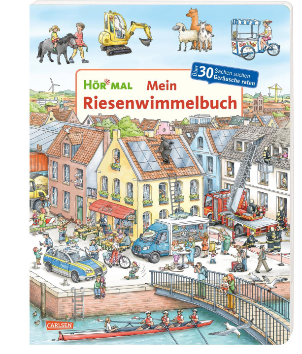 Książka Hör mal (Soundbuch): Mein Riesenwimmelbuch Christian Zimmer