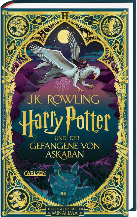 Könyv Harry Potter und der Gefangene von Askaban (MinaLima-Edition mit 3D-Papierkunst 3) Joanne K. Rowling