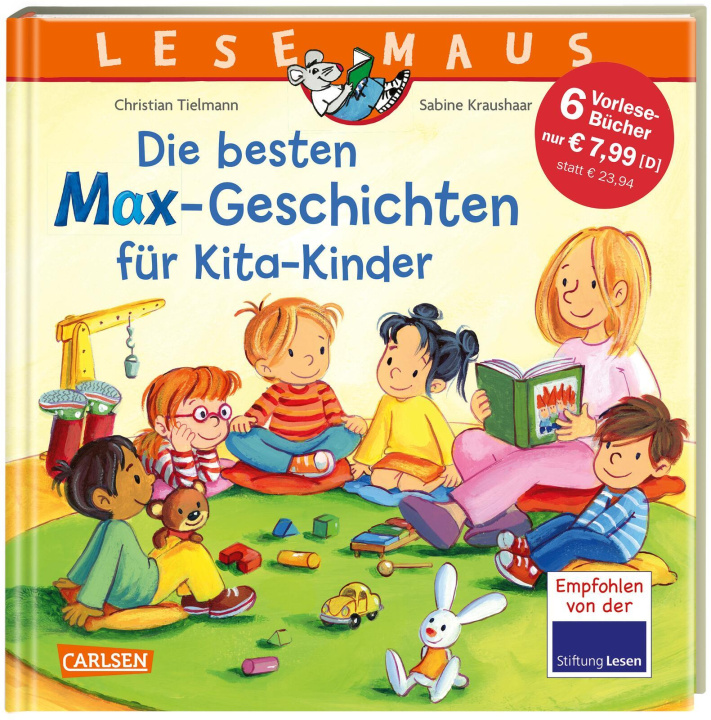 Książka LESEMAUS Sonderbände: Die besten MAX-Geschichten für Kita-Kinder Christian Tielmann