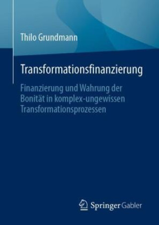 Kniha Transformationsfinanzierung 