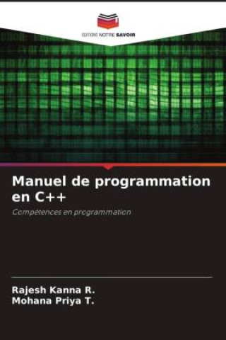 Knjiga Manuel de programmation en C++ Mohana Priya T.