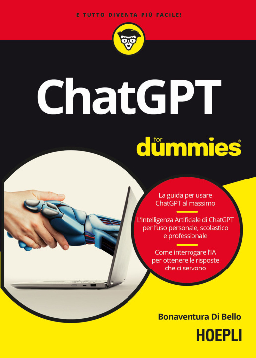 Knjiga ChatGPT for dummies Bonaventura Di Bello