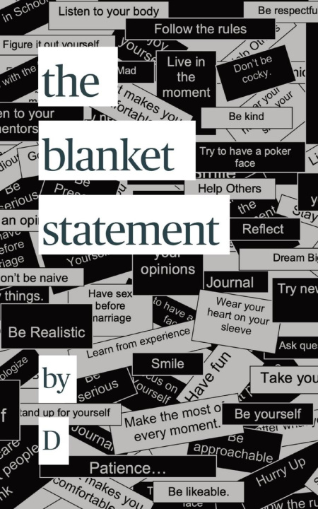 Knjiga the blanket statement Danielle Fiondella