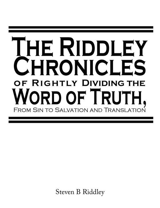 Knjiga "The Riddley Chronicles Steven Riddley