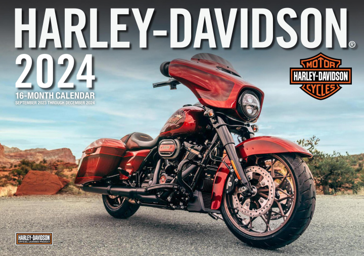 Kalendarz/Pamiętnik Harley-Davidson 2024 