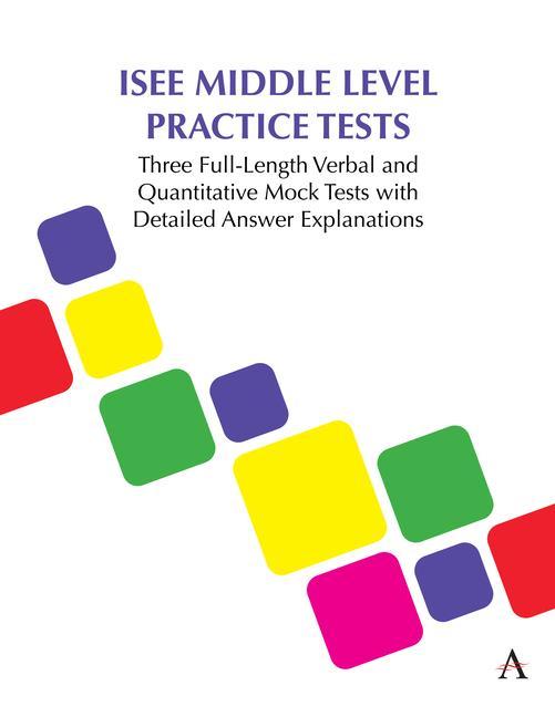 Book ISEE Middle Level Practice Tests Anthem Press