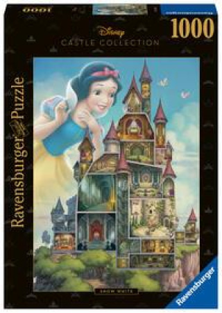 Książka Ravensburger Puzzle 17329 - Snow White - 1000 Teile Disney Castle Collection Puzzle für Erwachsene und Kinder ab 14 Jahren 