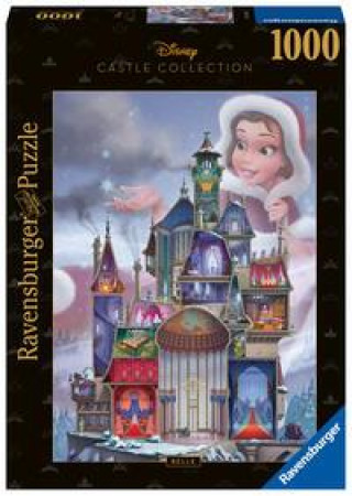 Książka Ravensburger Puzzle 17334 - Belle - 1000 Teile Disney Castle Collection Puzzle für Erwachsene und Kinder ab 14 Jahren 