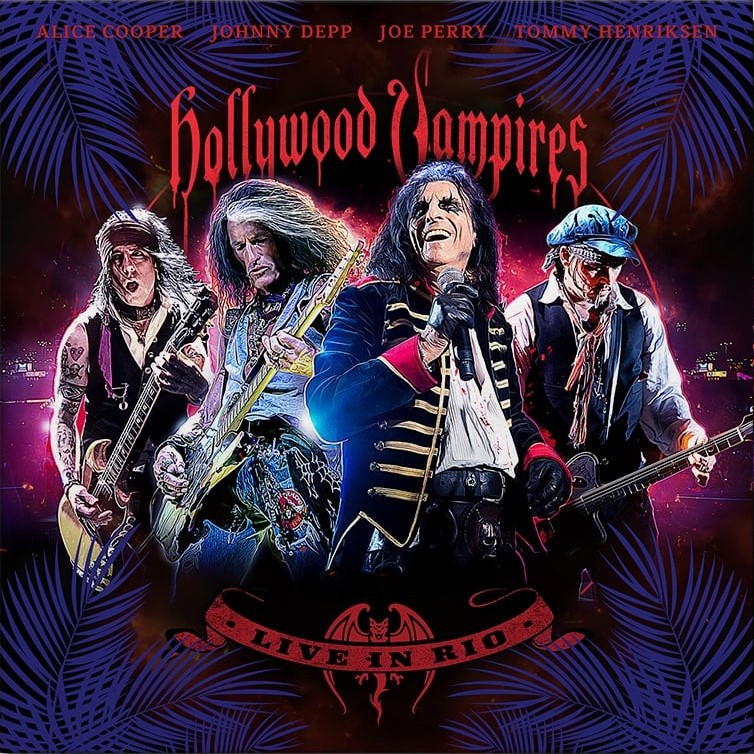 Video Live in Rio (CD Digipak+Blu-ray) Hollywood Vampires