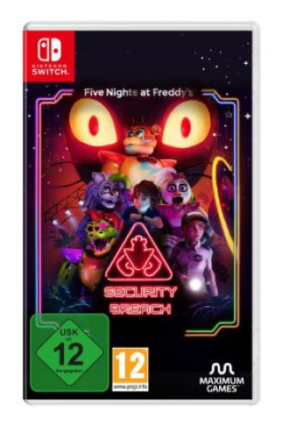 Könyv Five Nights at Freddy's: Security Breach, 1 Nintendo Switch-Spiel 