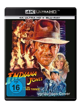 Video Indiana Jones und der Tempel des Todes, 1 4K UHD-Blu-ray + 1 Blu-ray Steven Spielberg