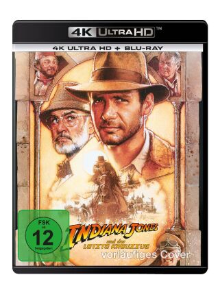 Видео Indiana Jones und der letzte Kreuzzug, 1 4K UHD-Blu-ray + 1 Blu-ray Steven Spielberg