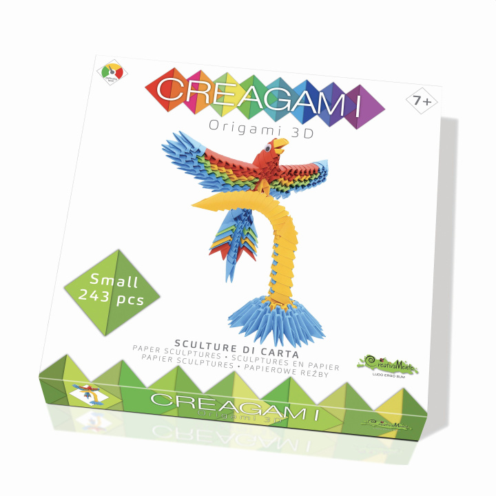 Joc / Jucărie CREAGAMI - Origami 3D Papagei 243 Teile 