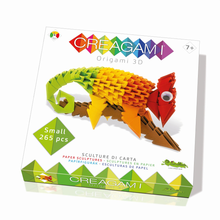 Joc / Jucărie CREAGAMI - Origami 3D Chamäleon 265 Teile 