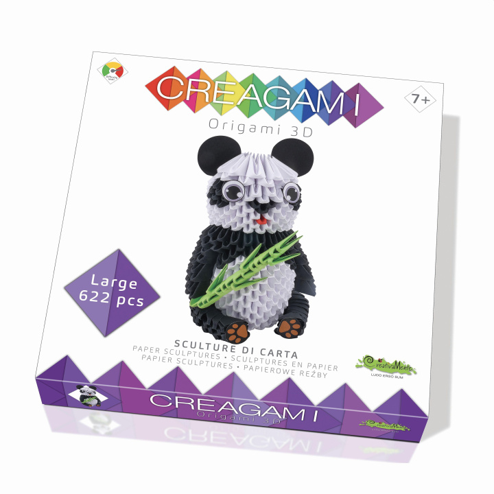 Játék CREAGAMI - Origami 3D Panda 622 Teile 