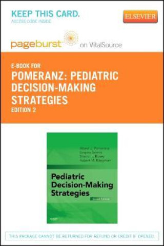 Kniha Pediatric Decision-Making Strategies Elsevier eBook on Vitalsource (Retail Access Card) Svapna Sabnis