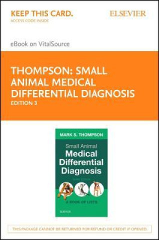Книга Small Animal Medical Differential Diagnosis Elsevier eBook on Vitalsource (Retail Access Card): A Book of Lists 