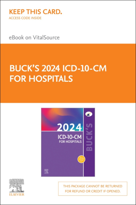 Kniha Buck's 2024 ICD-10-CM for Hospitals - Elsevier E-Book on Vitalsource (Retail Access Card) 