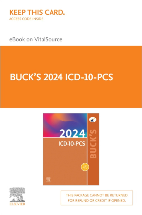 Livre Buck's 2024 ICD-10-PCs - Elsevier E-Book on Vitalsource (Retail Access Card) 