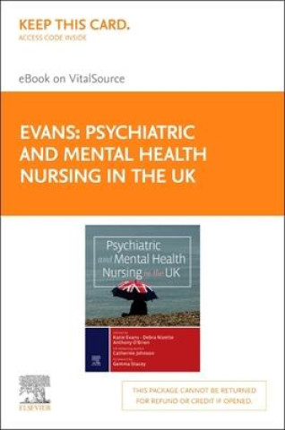 Książka Psychiatric and Mental Health Nursing in the Uk, First Edition Elsevier eBook on Vitalsource (Retail Acess Card) Debra Nizette