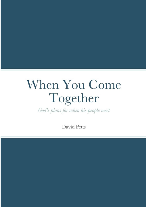 Knjiga When You Come Together David Petts