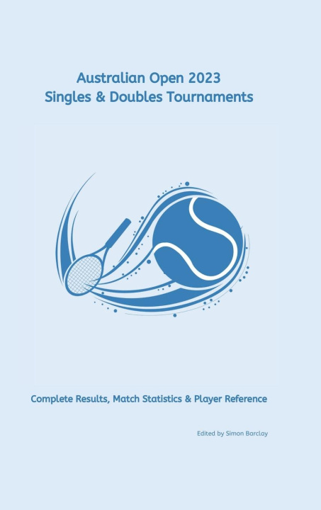 Βιβλίο Australian Open 2023 Simon Barclay