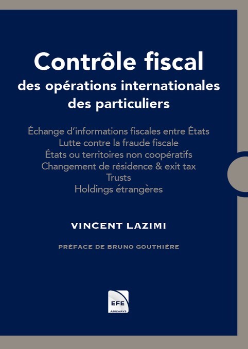 Kniha Contrôle fiscal des opérations internationales Lazimi