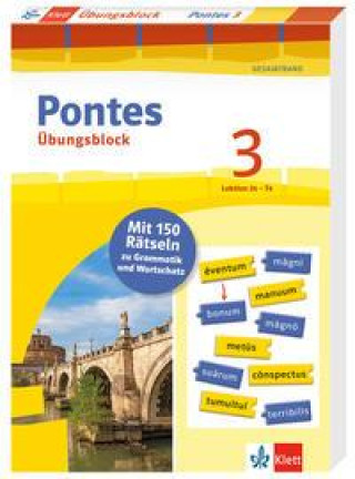 Βιβλίο Pontes 3 Gesamtband (ab 2020) - Übungsblock zum Schulbuch, 3. Lernjahr 