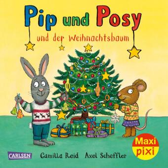 Book Maxi Pixi 419: Pip und Posy und der Weihnachtsbaum Axel Scheffler