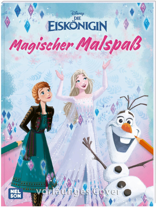 Kniha Disney Die Eiskönigin: Magischer Malspaß 