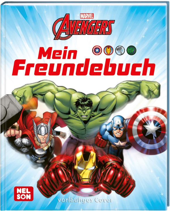 Книга Marvel Avengers: Mein Freundebuch 