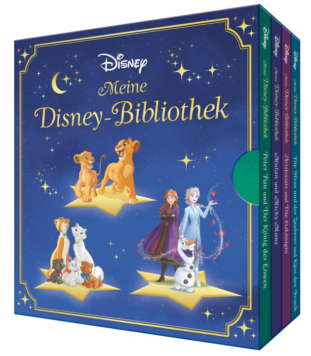 Jeu/jouet Disney-Schuber: Disney Gutenacht-Geschichten, 4 Teile 