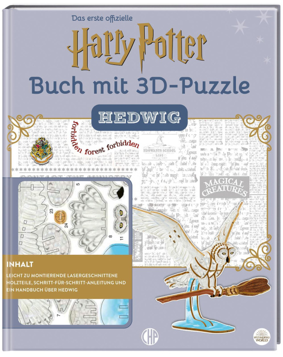 Kniha Harry Potter - Hedwig - Das offizielle Buch mit 3D-Puzzle Fan-Art Warner Bros. Consumer Products GmbH