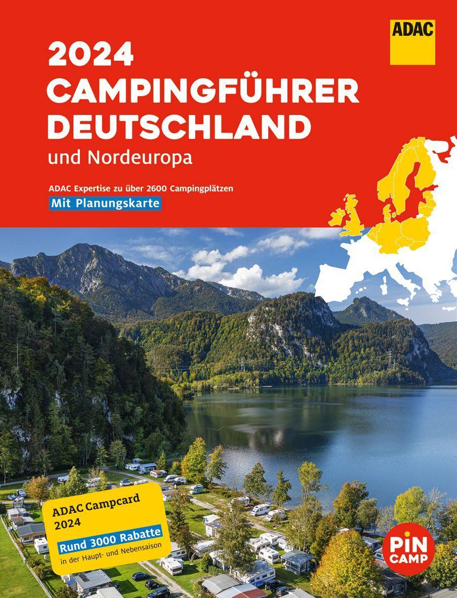 Könyv ADAC Campingführer Deutschland/Nordeuropa 2024 