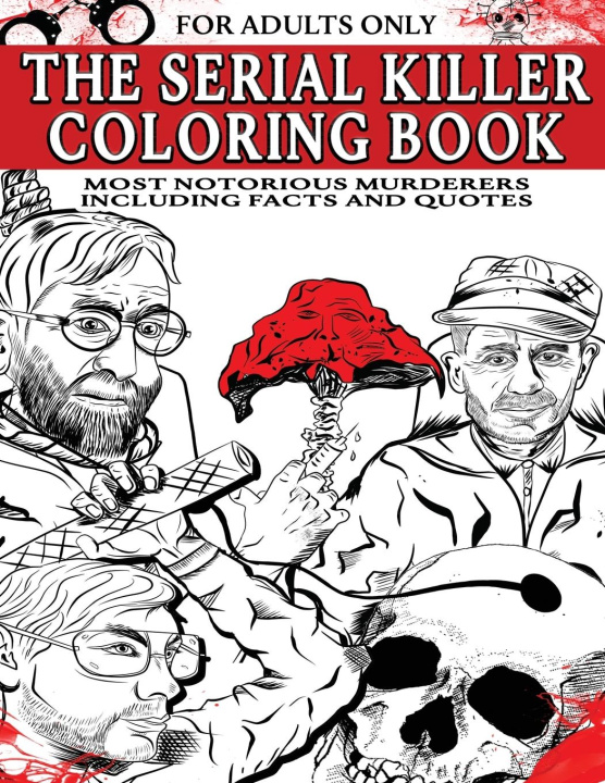 Knjiga The Serial Killer Coloring Book for Adults 