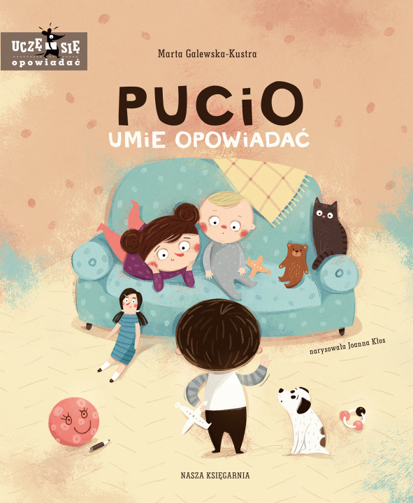 Kniha Pucio umie opowiadać (nowa edycja). Wydawnictwo Nasza Księgarnia 