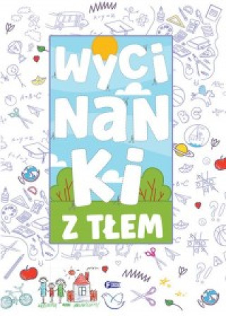 Knjiga Wycinanki z tłem praca zbiorowa