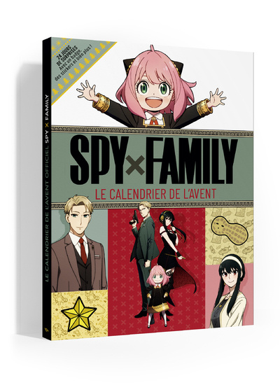 Carte Spy x Family - Le calendrier de l'avent officiel 2023 CRUNCHYROLL