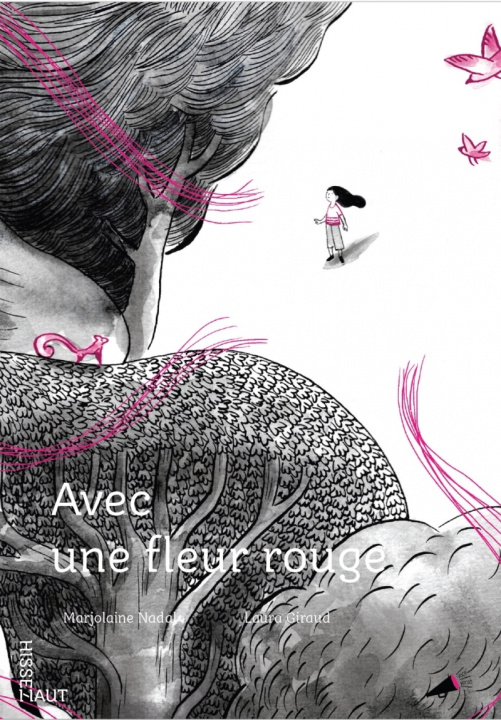 Kniha Avec une fleur rouge Marjolaine NADAL