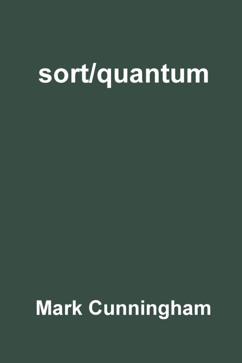 Könyv sort/quantum Mark Cunningham