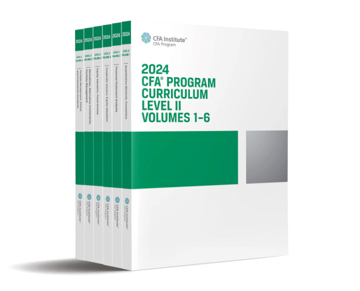 Kniha 2024 Cfa Program Curriculum Level II Box Set 